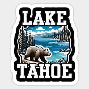 Lake Tahoe Nevada Outdoors Sticker